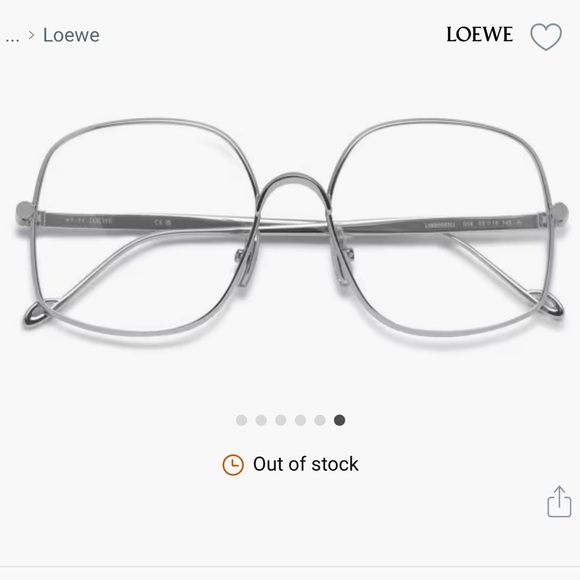 Loewe optical glasses LW50055U - Picture 4 of 8
